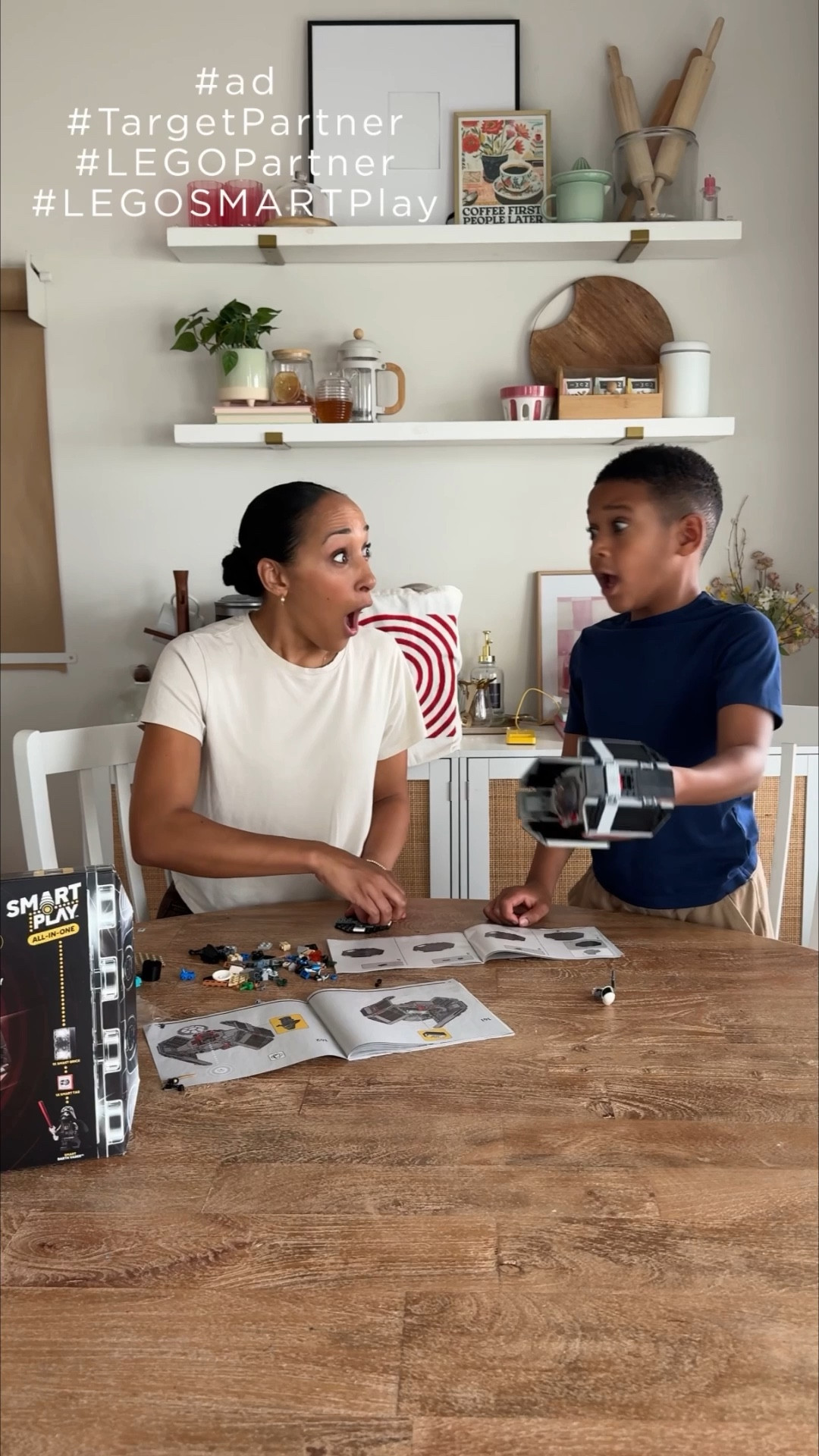 #ad We’ve been counting down the days for this one…
My LEGO® bricks loving kid has been so excited about the new @LEGO SMART Play™ sets, so we ran to @Target to grab one the day they launched!
The SMART Brick adds a whole new level to building and playing. Kason was refueling the STAR WARS™ Darth Vader TIE Fighter, fixing it up, and completely in his element. It was so fun to see him light up when he realized the sounds powered up and down when picked it up and placed it back down. Seriously so cool!
If you have LEGO® lovers at home, these are definitely worth checking out. I’ll send the links if you want them! Just comment shop!! 
#TargetPartner #Target #LEGOPartner #LEGOSMARTPlay 

#LTKKids #LTKmomlife #LTKdayinmylife