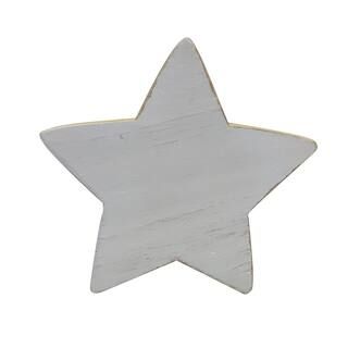 6.3" White Wooden Star Decoration by Ashland® | Michaels Stores