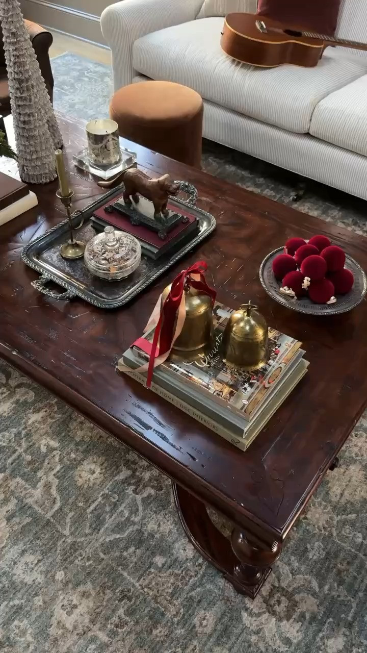 My styling tips for a holiday coffee table! 🎄 

 

#LTKSeasonal #LTKHoliday #LTKHome