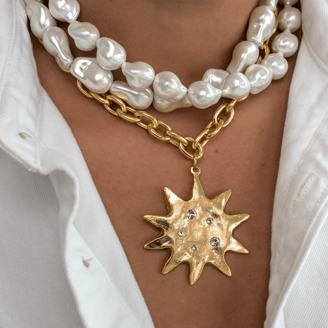 Shelby Pearl Necklace | BRACHA