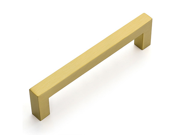 OYX 10 Pack 4 Inch Cabinet Pulls Gold Drawer Pulls Brushed Brass Cabinet Pulls Stainless Steel Drawe | Amazon (US)