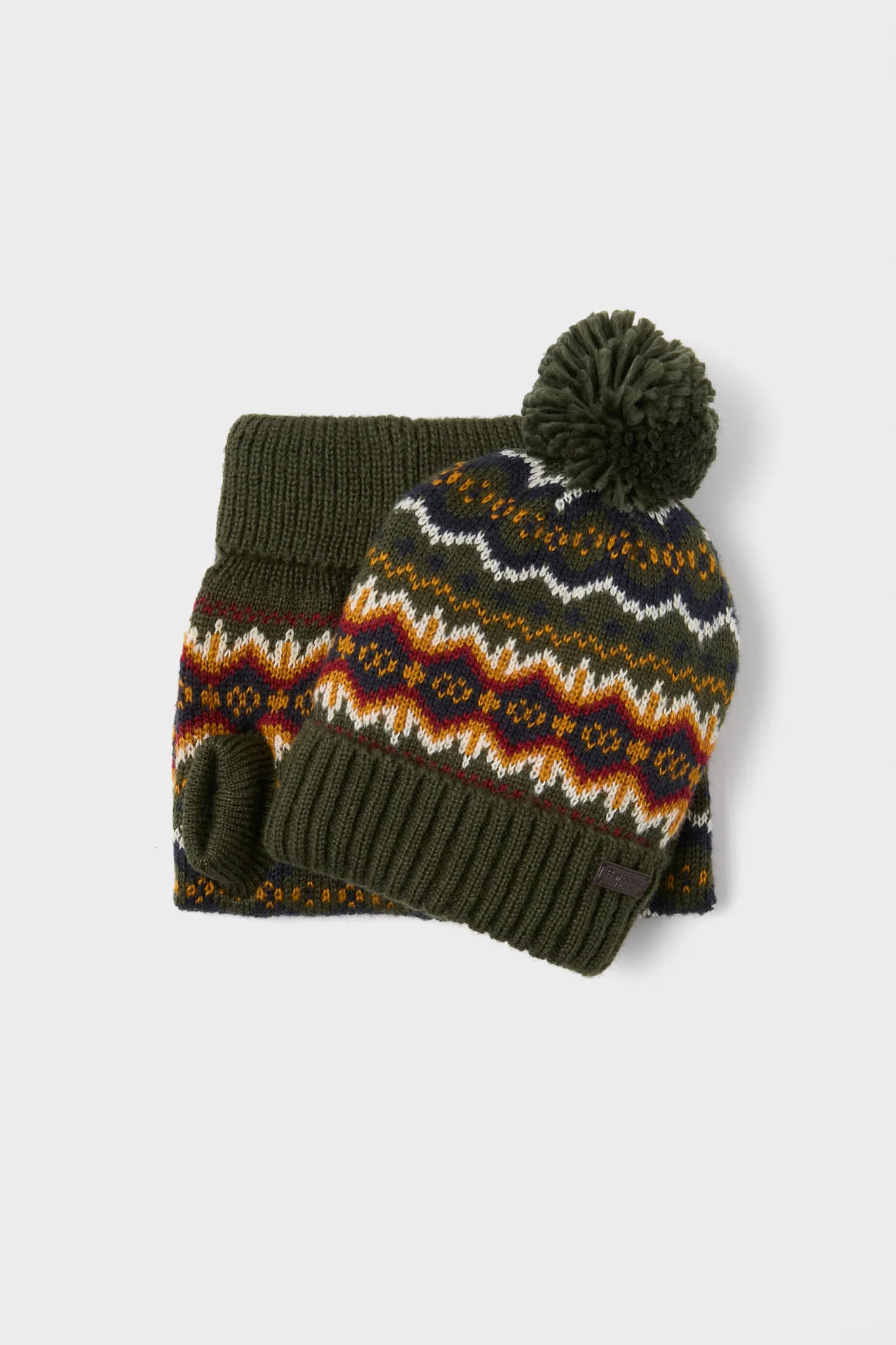 Olive Case Fair Isle Dog Set | Tuckernuck (US)