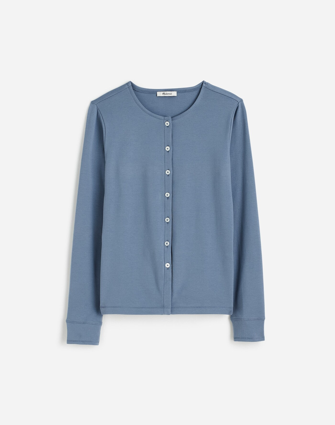 Ribbed Button-Front Cardigan | Madewell | Madewell