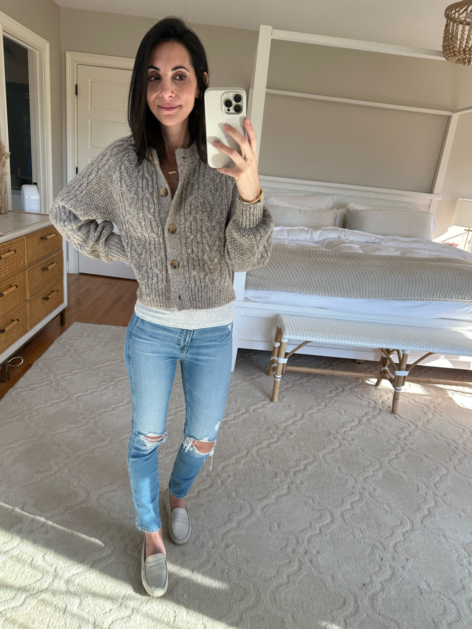 Faherty cardigan-
20% off
Code: Coco20
Jeans- 24/reg
Boots-old. No longer available. 


#LTKSeasonal #LTKsalealert #LTKstyletip