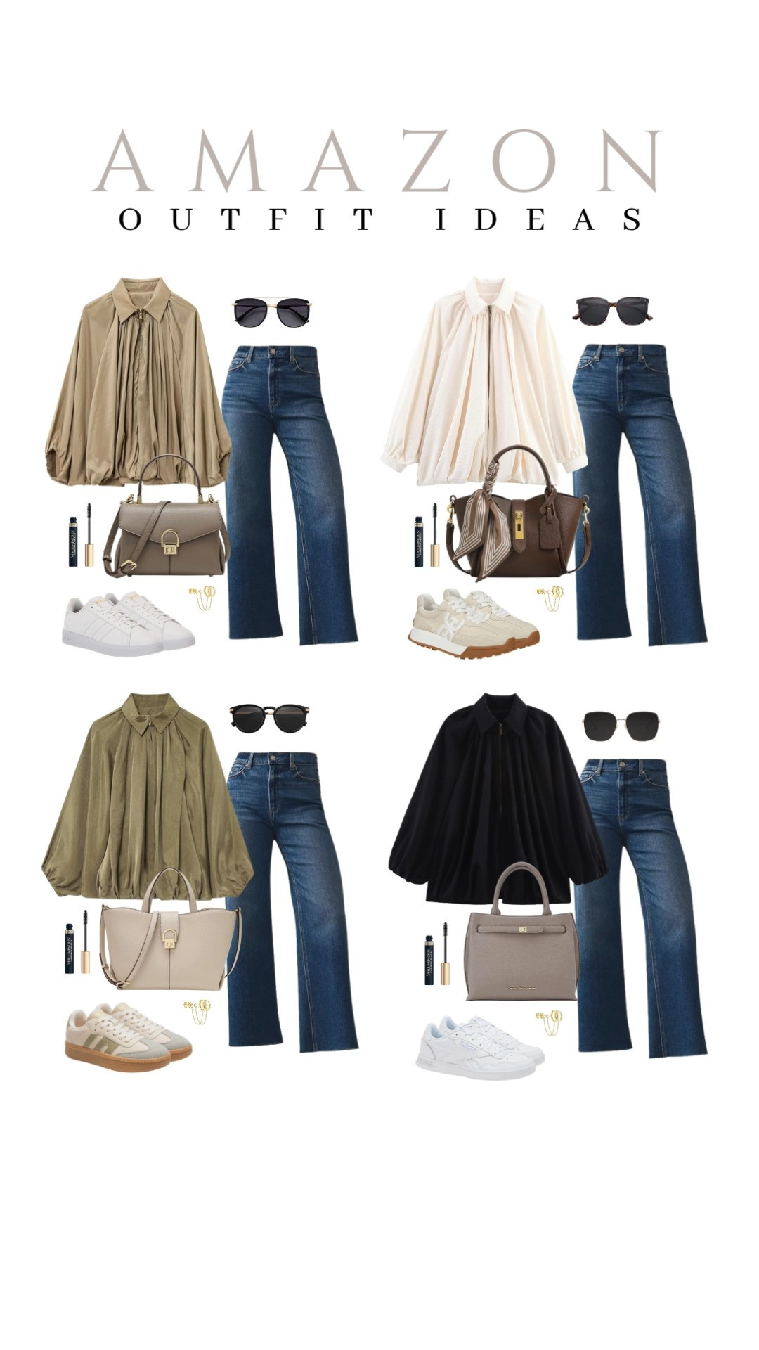 Wear a cute puffed bomber jacket five different ways, and here’s how. 

 #LTKSeasonal #LTKSaleAlert #LTKTravel