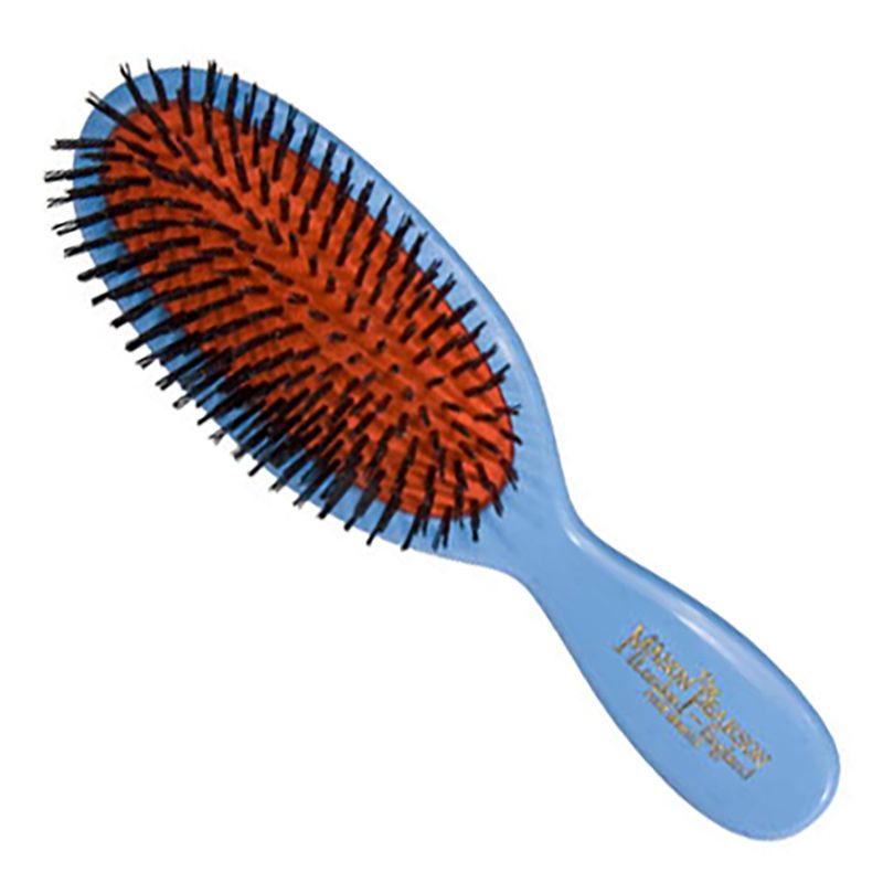 Pocket Boar Bristle Hairbrush - Blue | C.O. Bigelow