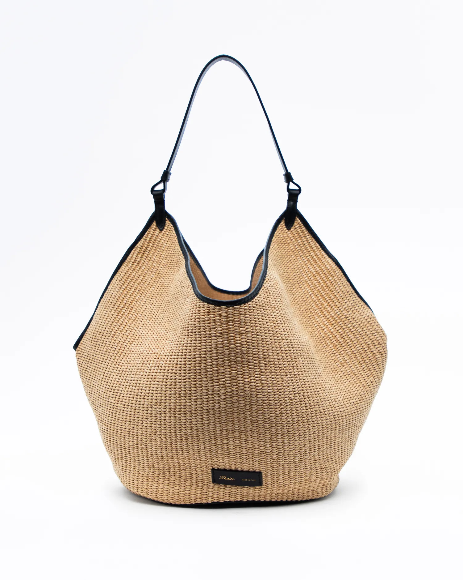 Raffia Medium Lotus Tote | Vivrelle