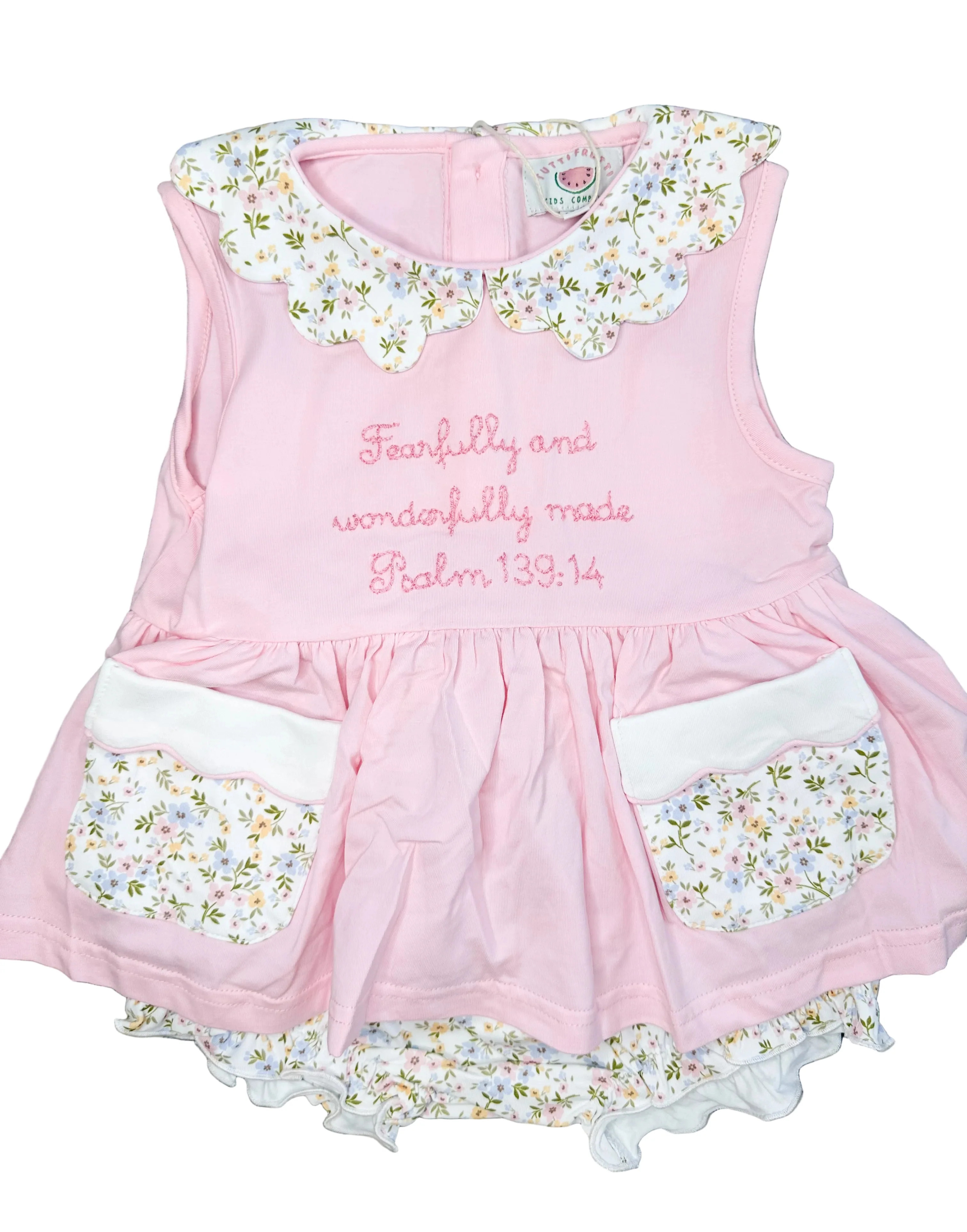 Fearfully and wonderfully made diaper set | Tutti Frutti Kids Co