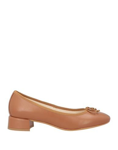 Geox Woman Ballet flats Brown Size 10.5 Leather | YOOX (US)