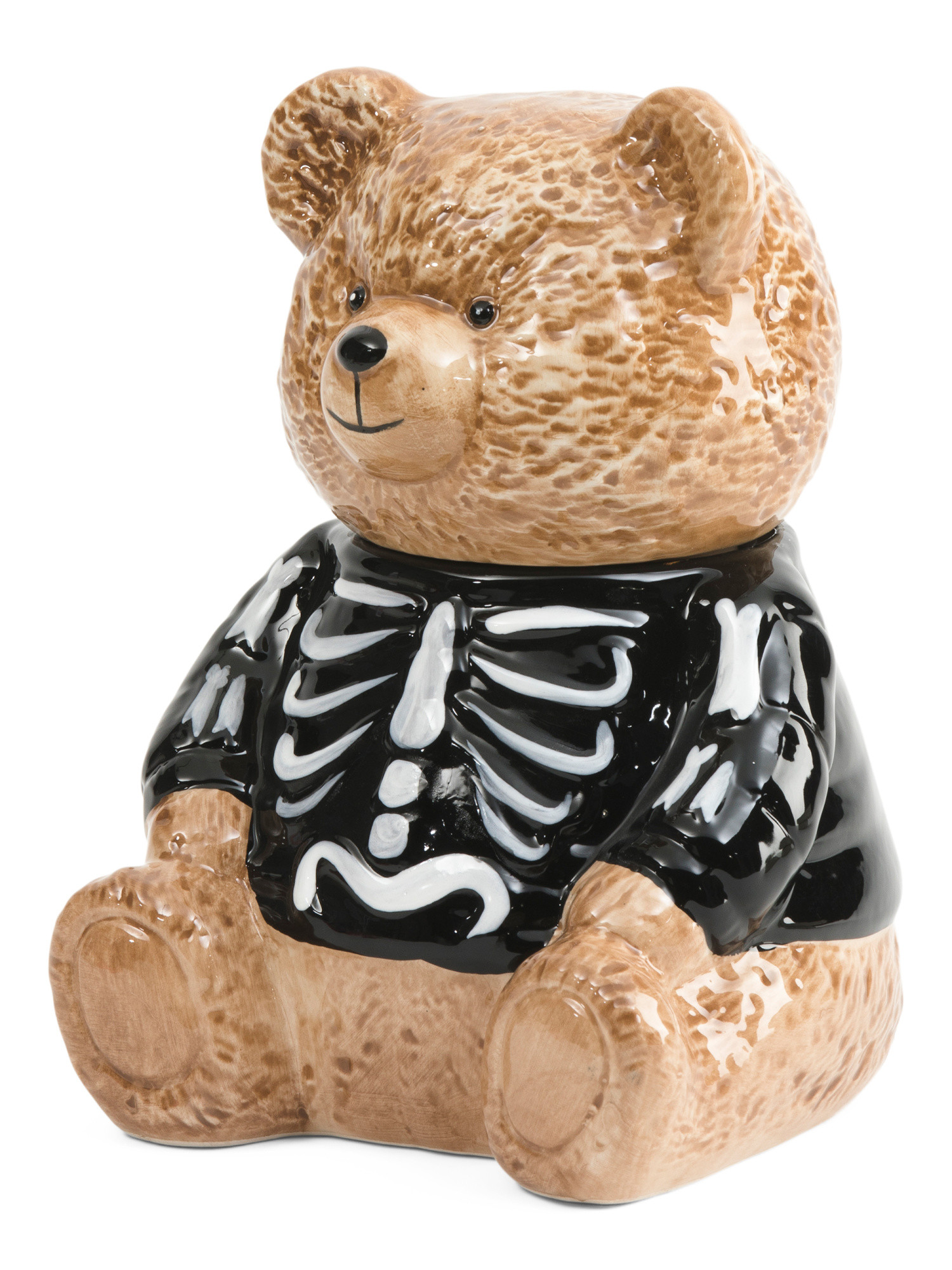 9in Teddy Skeleton Cookie Jar | TJ Maxx