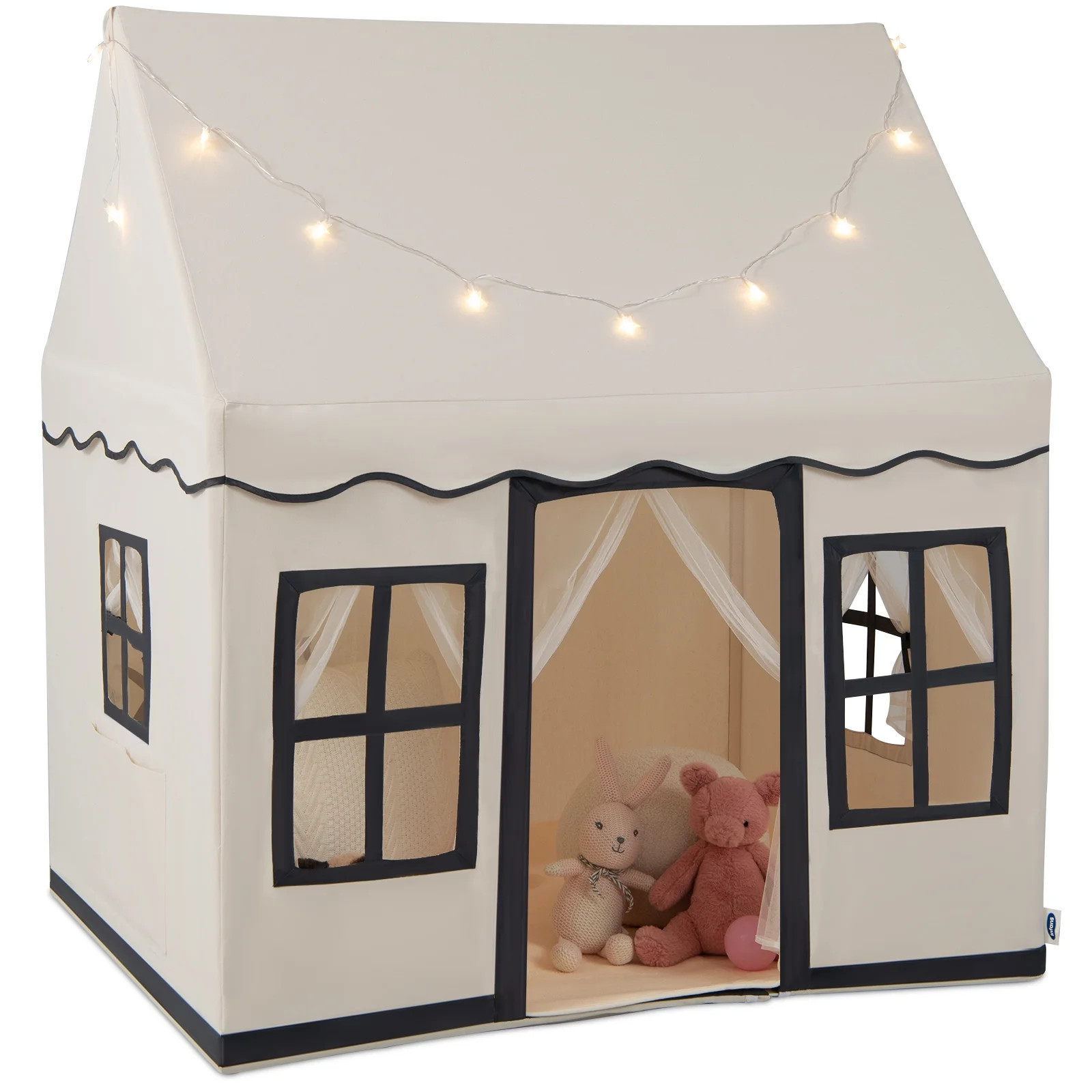 OLAKIDS Kids Play Tent with Washable Mat Star Light Windows, Anti-Trip Large Playhouse Toys for C... | Walmart (US)