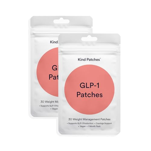 GLP - 1 Patches by Kind Patches for Unisex - 30 Count Patches - Pack of 2 | Amazon (US)