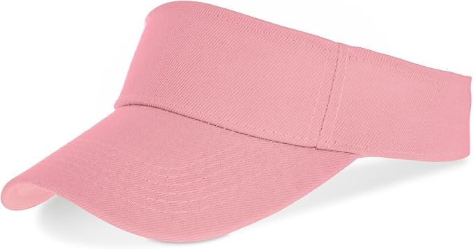 Kids Girls Boys Visor Sports Athletic Sun Visor Hats Adjustable Cotton Tennis Golf Visor Hat Beac... | Amazon (US)