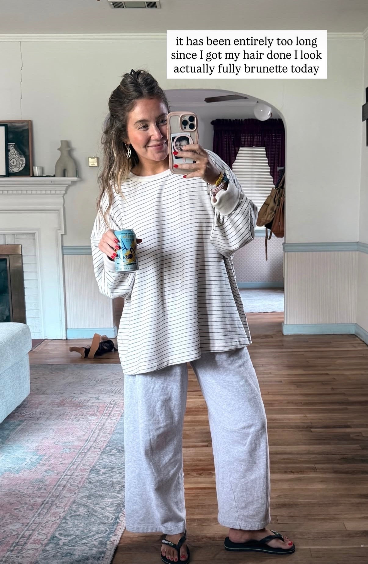 comfy after school outfit! Wearing a size small short in these old navy sweats!

#LTKdayinmylife #LTKootd #LTKmomlife