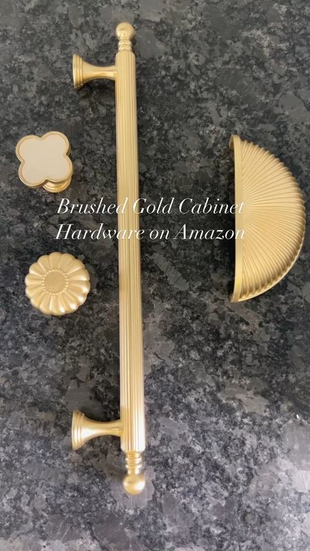 Love these brushed gold hardware pulls for our kitchen. Amazon home find 

#LTKsalealert #LTKfindsunder100 #LTKhome