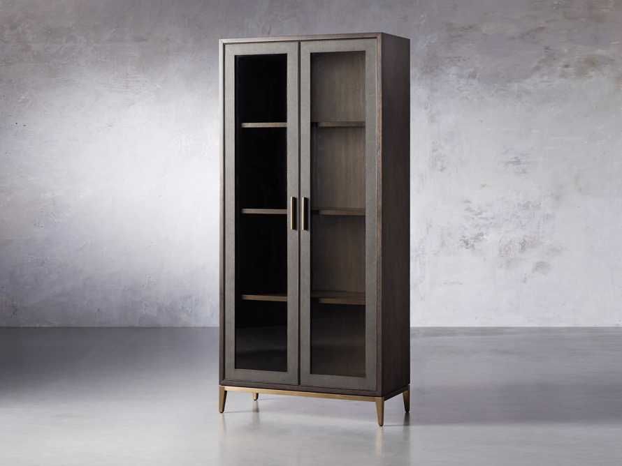 Malone Cabinet with Glass Doors | Arhaus