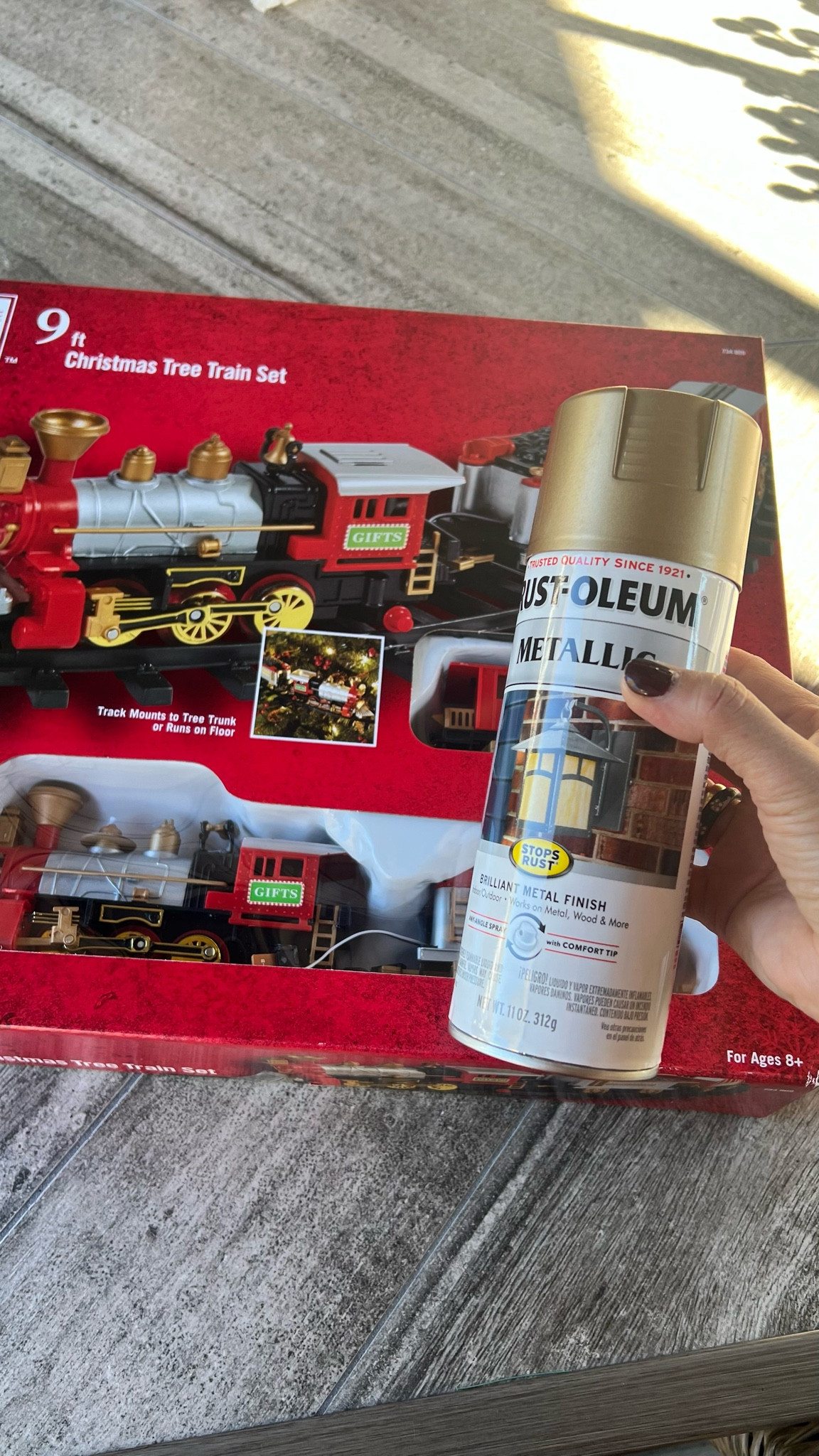 Save this cute train for your next Christmas ! Was so much fun 🤩 to add around ( inside) the tree ! 

#LTKSeasonal #LTKHome #LTKHoliday