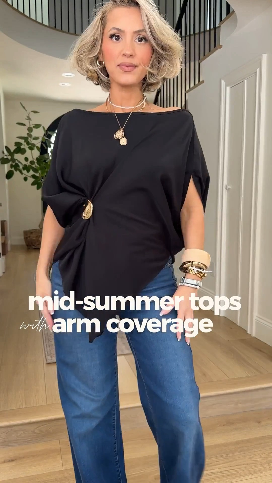 Mid-summer CHIC tops with ARM COVERAGE 😍💋

Wearing small in everything!

#LTKgrwm #LTKootd #LTKU