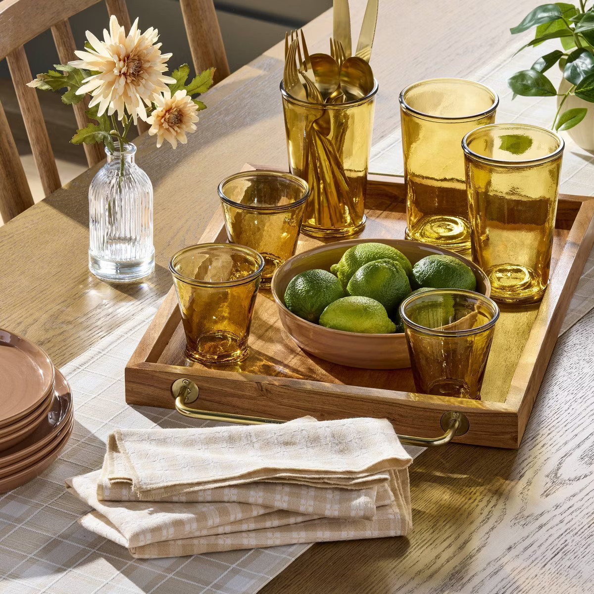 Recycled Glass Tumbler - Hearth & Hand™ with Magnolia | Target