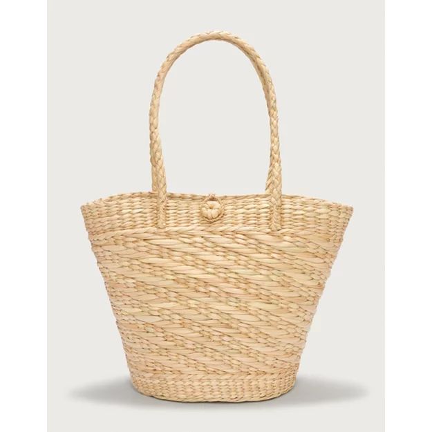 Straw Basket Tote | Bags & Purses | The  White Company | The White Company (UK)
