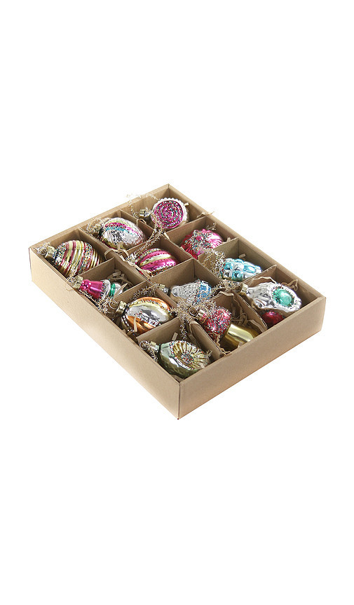 Cody Foster & Co Pack Of 12 Heirloom Ornaments in Pink. | Revolve Clothing (Global)