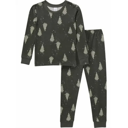 Modern Moments by Gerber Toddler Neutral Footless Pajama Set, Sizes 12 Months - 7 Kids | Walmart (US)