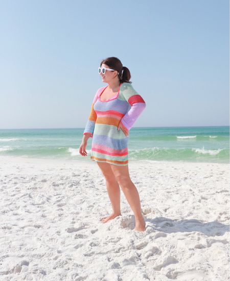 Swimsuit coverup
Beach look vacation outfit
30A Mama 

#LTKtravel #LTKover40 #LTKswim
