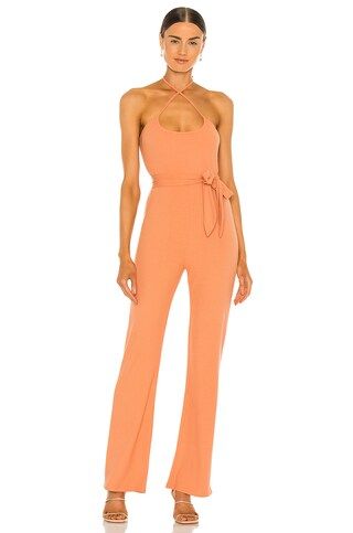 Lovers + Friends Langley Jumpsuit in Ginger from Revolve.com | Revolve Clothing (Global)
