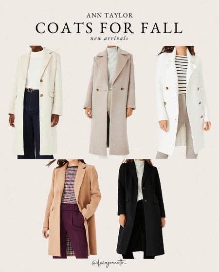 New arrival coats from Ann Taylor! Use code CELEBRATE for 25% off + 15% off for REWARDSTYLE members (it's free!)

#LTKworkwear #LTKsalealert #LTKSeasonal