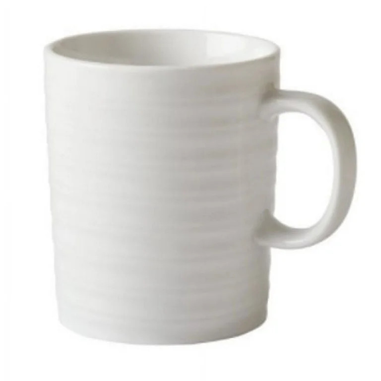 Better Homes & Gardens Anniston Mug, Porcelain, White, 18OZ | Walmart (US)