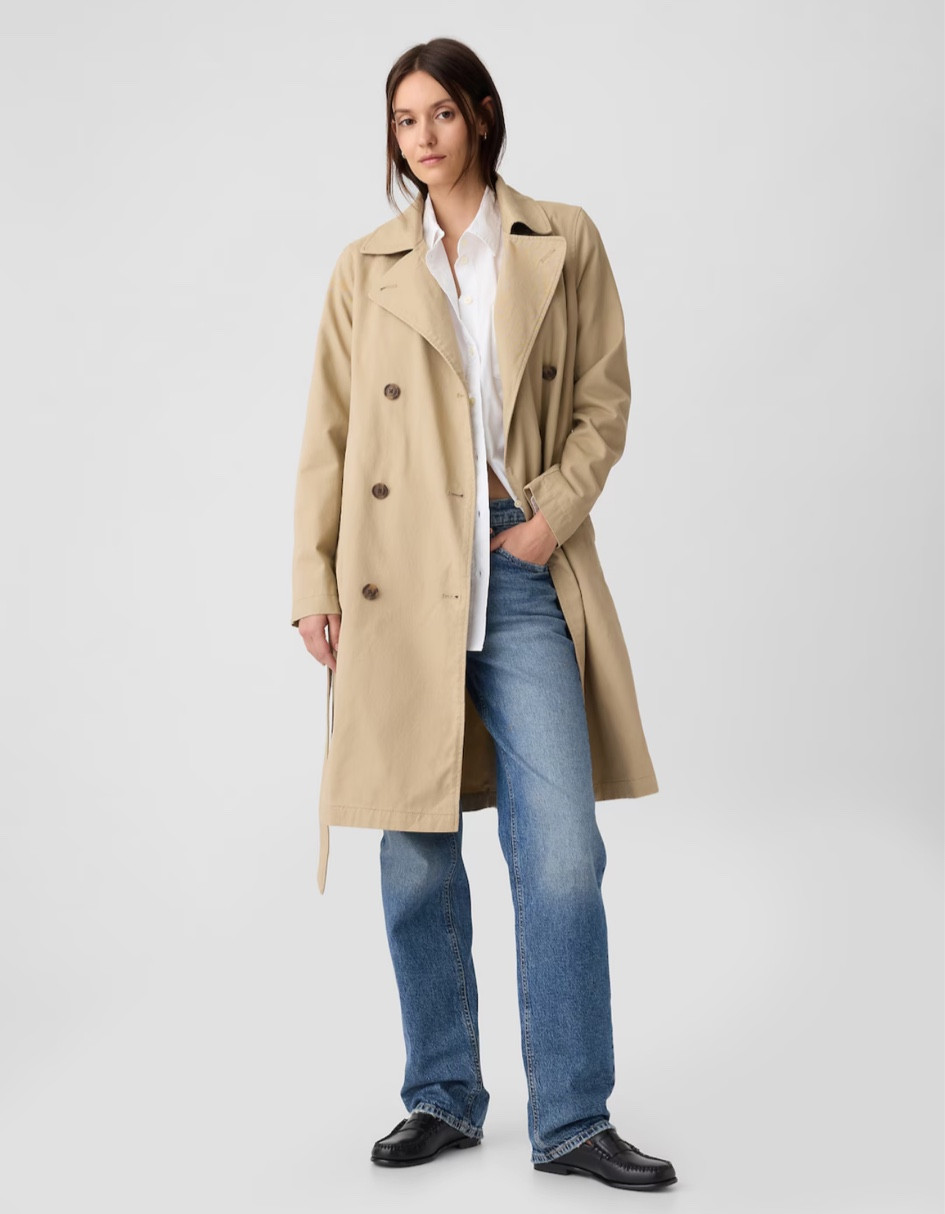 Trench coat under $100 !!

#LTKSeasonal #LTKNYFW #LTKFallSale