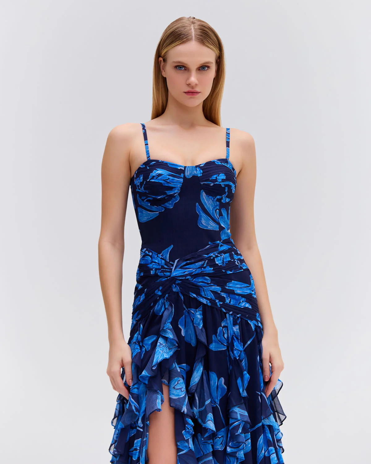 NIGHTFLOWER BUSTIER MAXI DRESS | PatBO