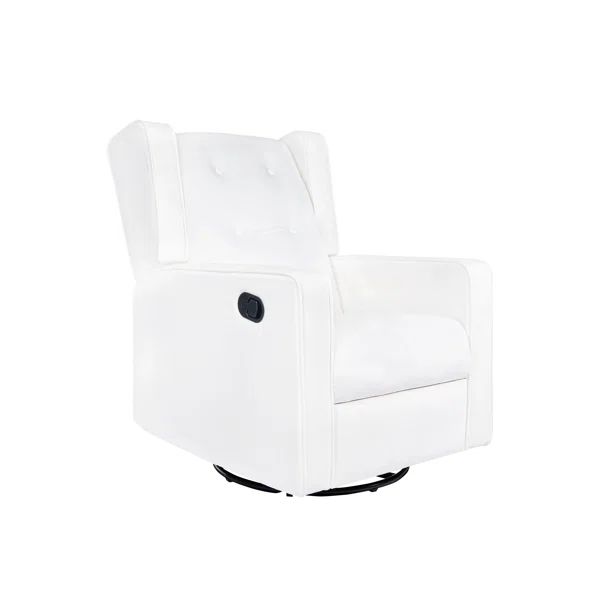 Parkhur Microfiber Swivel Reclining Glider Nursery Chair for Living Room | Wayfair Professional
