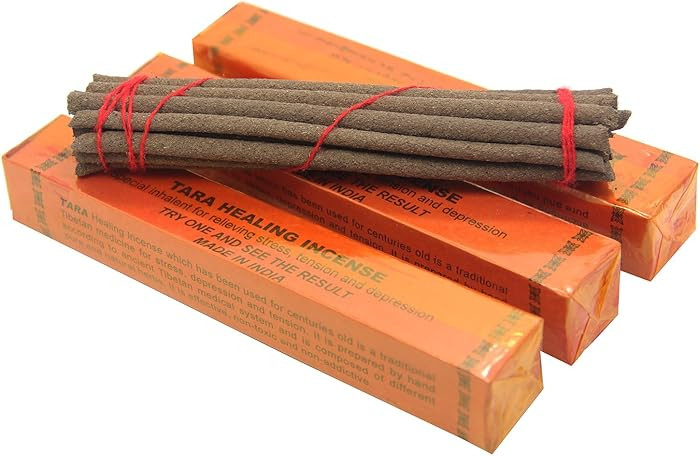 Tibetan Tara Healing Incense - 3 Packs (20 Sticks per Pack) | 5.5" Length | Handcrafted & 100% Na... | Amazon (US)