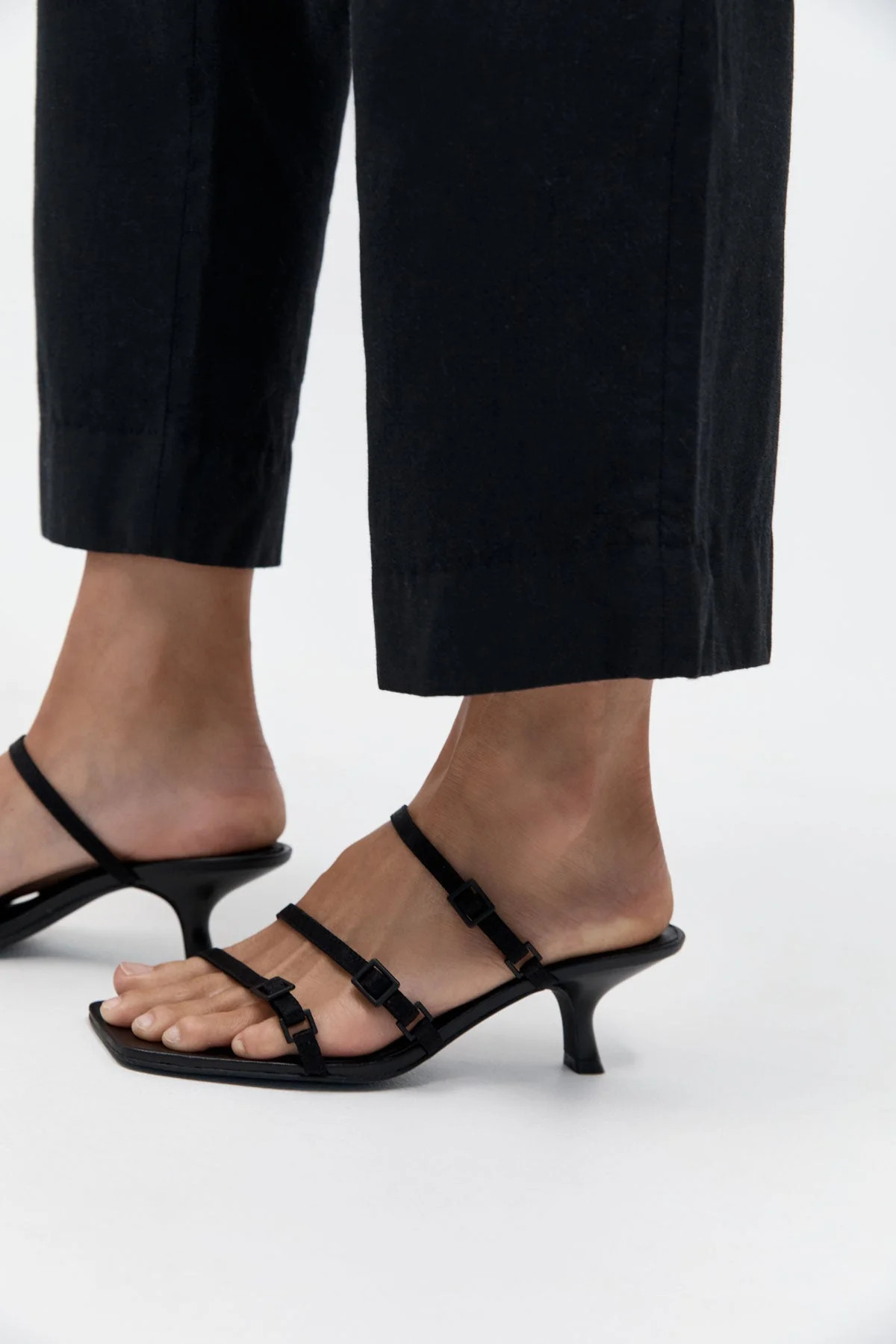 Brassiere Kitten Heel - Black | St. Agni