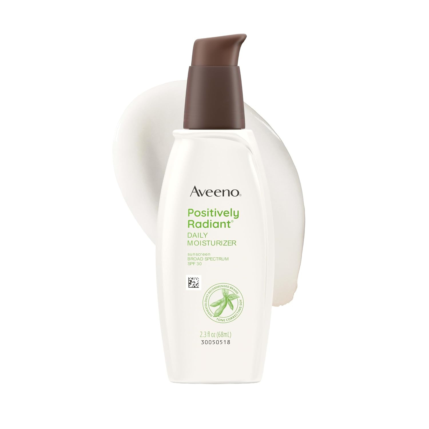 Aveeno Positively Radiant Daily Face Moisturizer SPF 30, 2.3 fl. oz | Amazon (US)