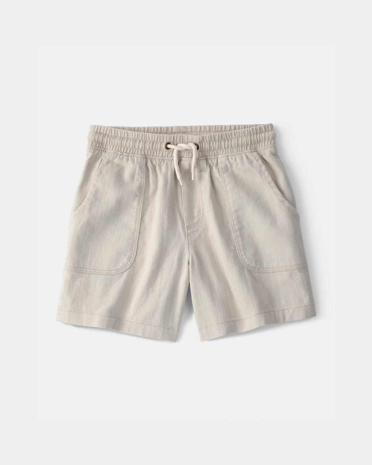 Boys Twill Shorts - Light Khaki | Carter's | Carter's Inc