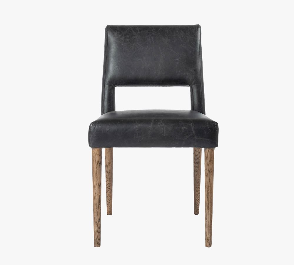 Keva Leather Dining Chair | Pottery Barn (US)