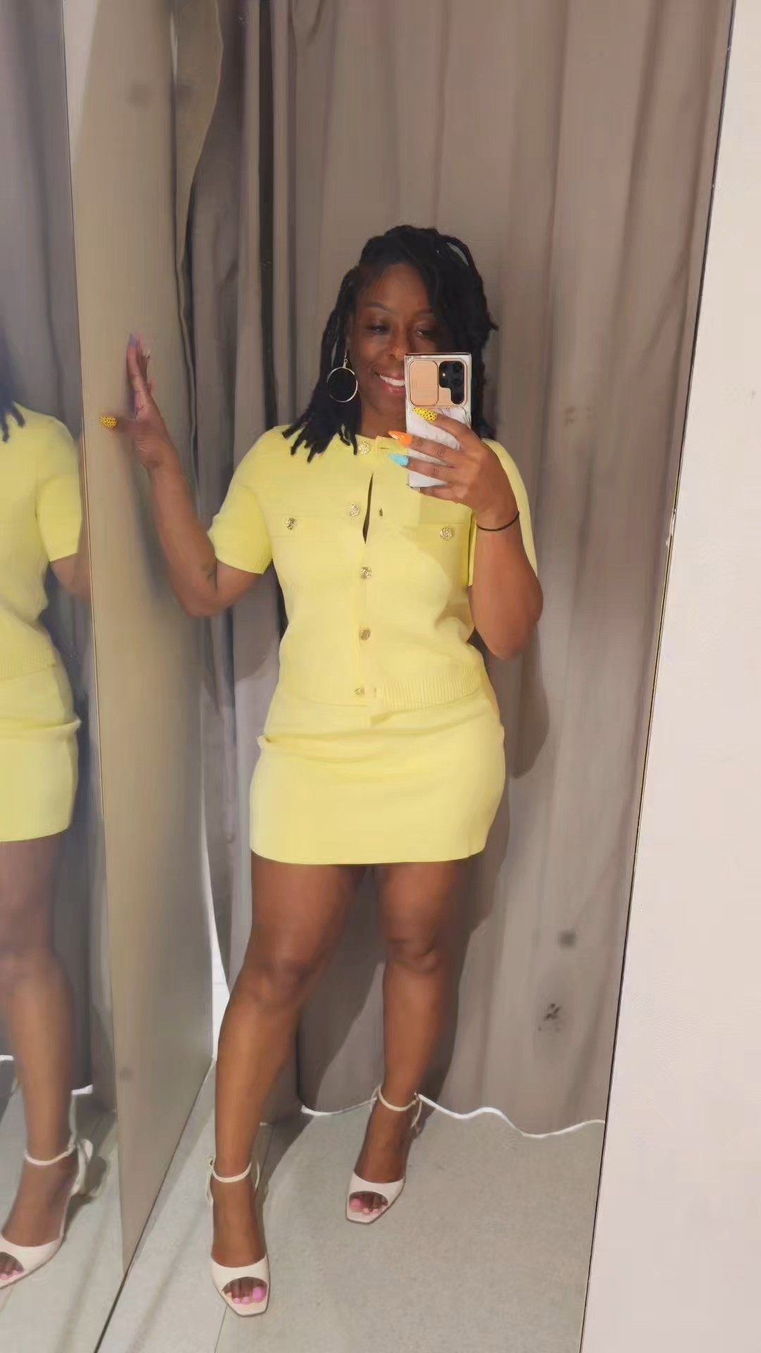 S.M.I.L.E 💛#zara #tryonhaul #fashionable40s #ootdfashion #FitCheck #set Top - 1822/022/300 - S£35.99Skirt - 1822/023/300 - S£22.99Shoes - 2372/510/001£35.99

#LTKSummerEdit #LTKOver40 #LTKStyleTip