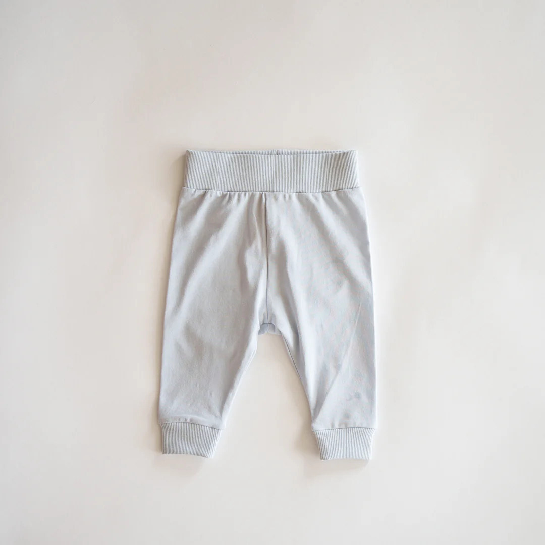 Organic Oversized Cotton Pants | Atlas Grey
