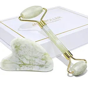 BAIMEI Jade Roller & Gua Sha Set Face Roller and Gua Sha Facial Tools for Skin Care Routine and P... | Amazon (US)