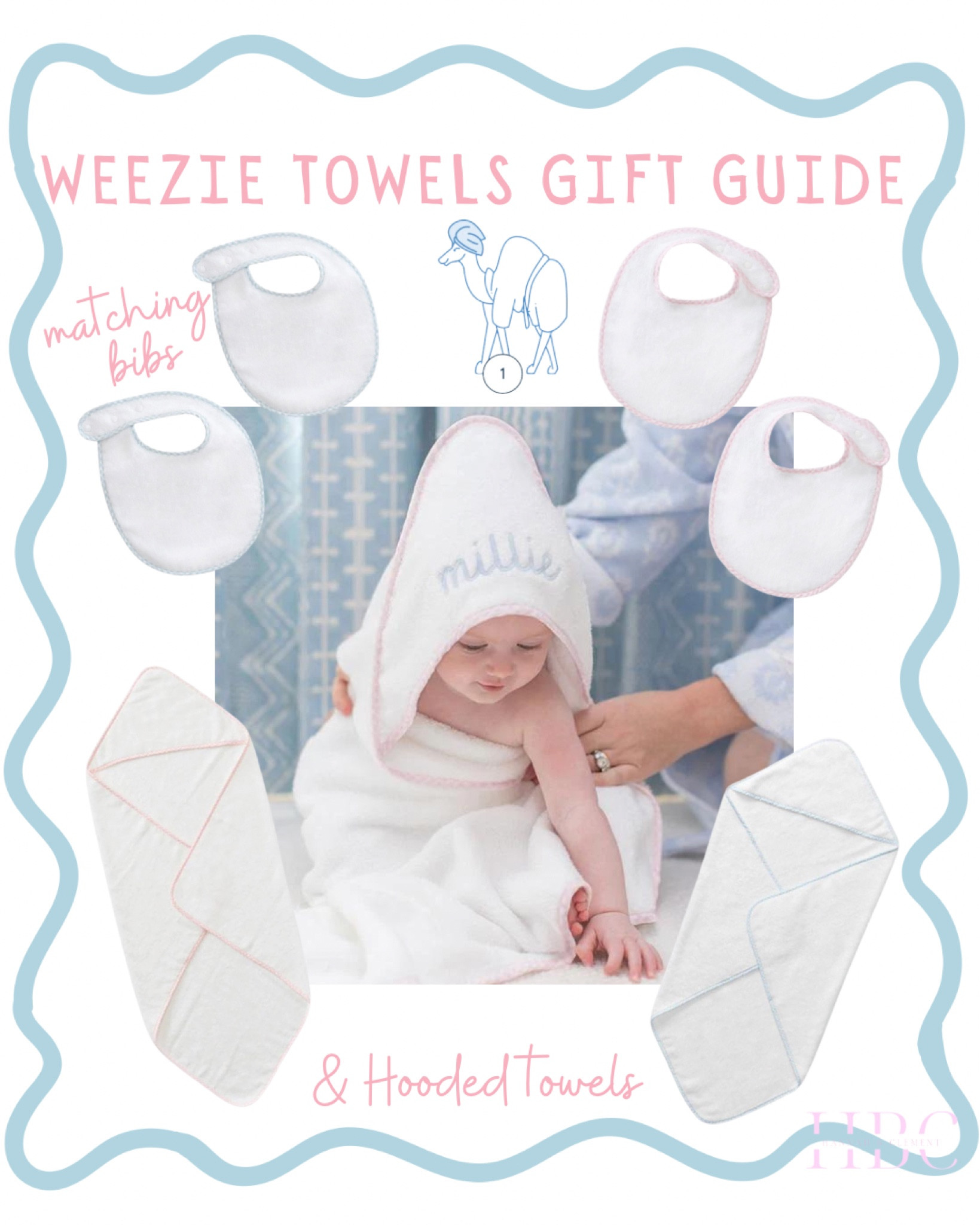Gift guide for the new mom! Dying over these hooded towels and matching bibs!

#LTKHoliday #LTKbaby #LTKGiftGuide