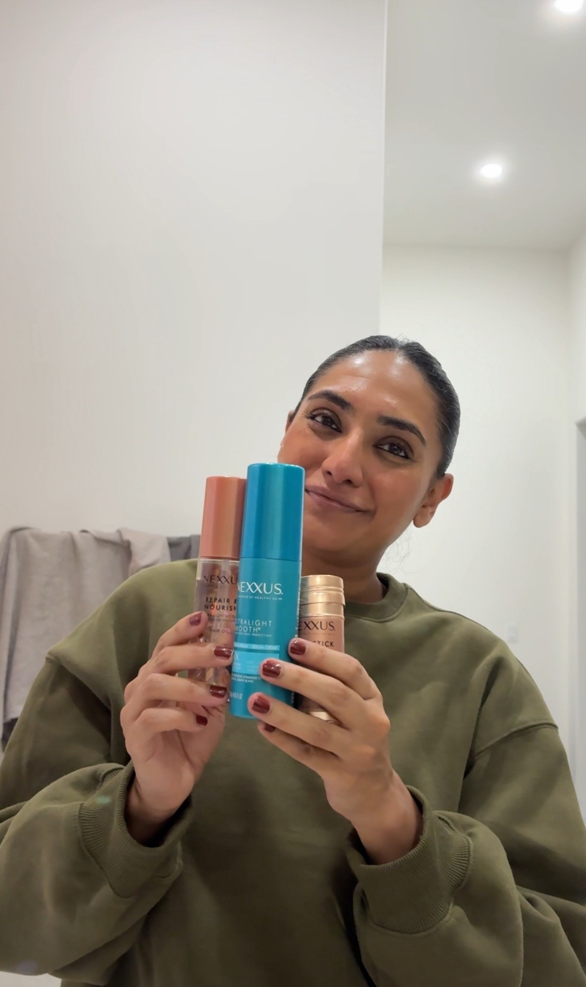 Slick back bun with Nexxus. Love how easy and cute it takes! 

#LTKSeasonal #LTKFindsUnder50 #LTKBeauty