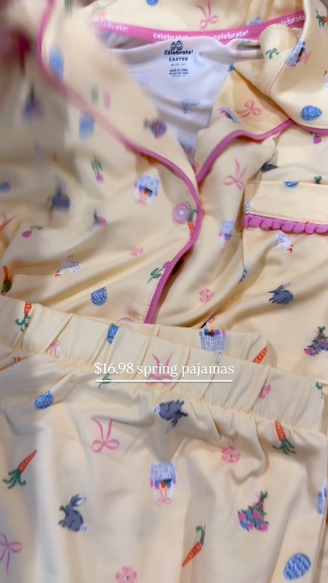 New spring Easter vday st pattys pajamas 