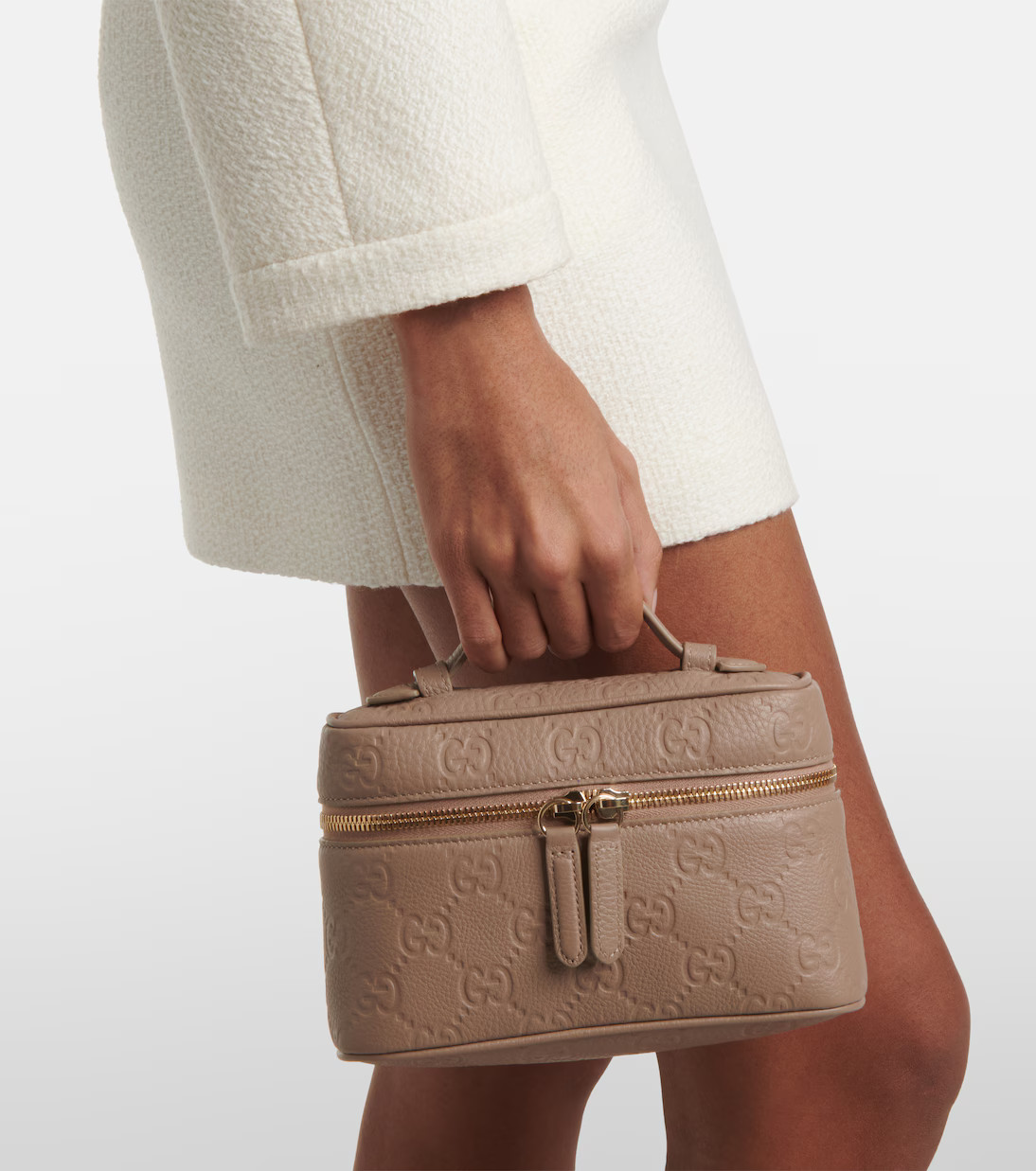 GG Emblem Super Mini vanity bag | Mytheresa (US/CA)