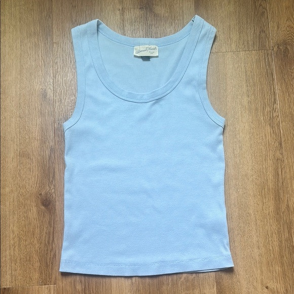 Universal Thread Women's Light Blue Ribbed Racerback Tank | Poshmark