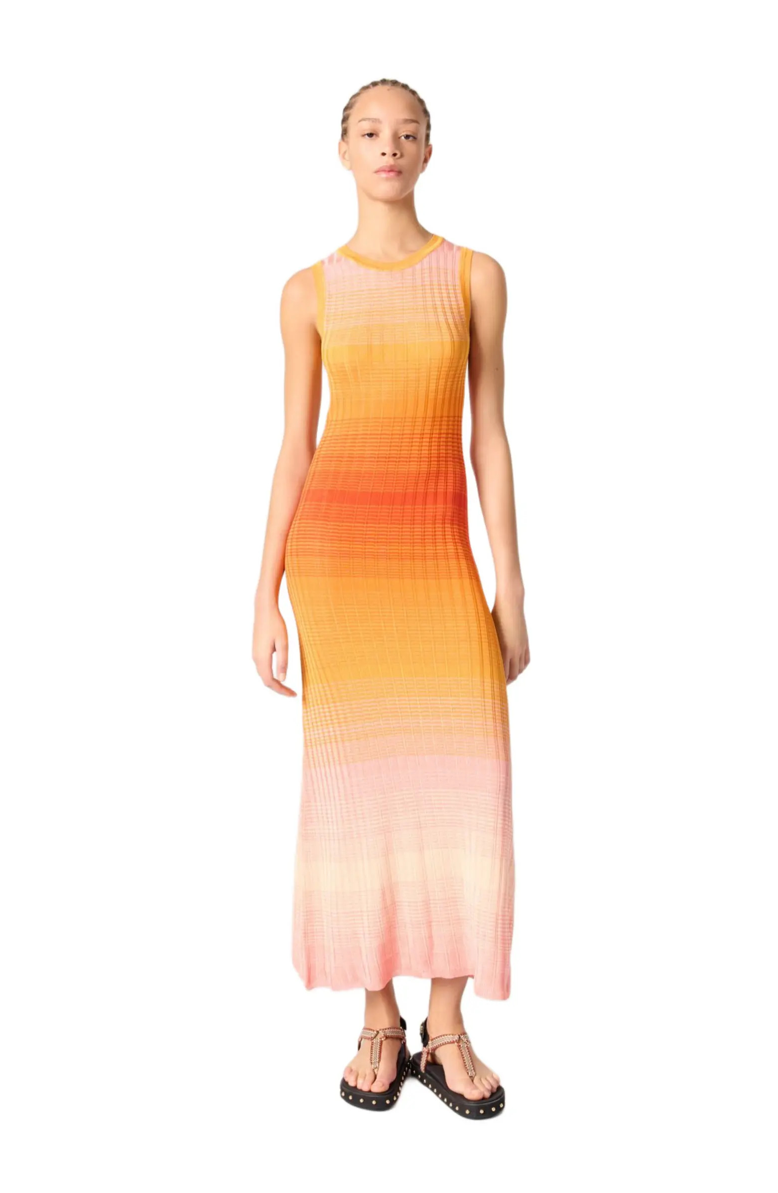 maje Tie-dye knit maxi dress | Nordstrom | Nordstrom