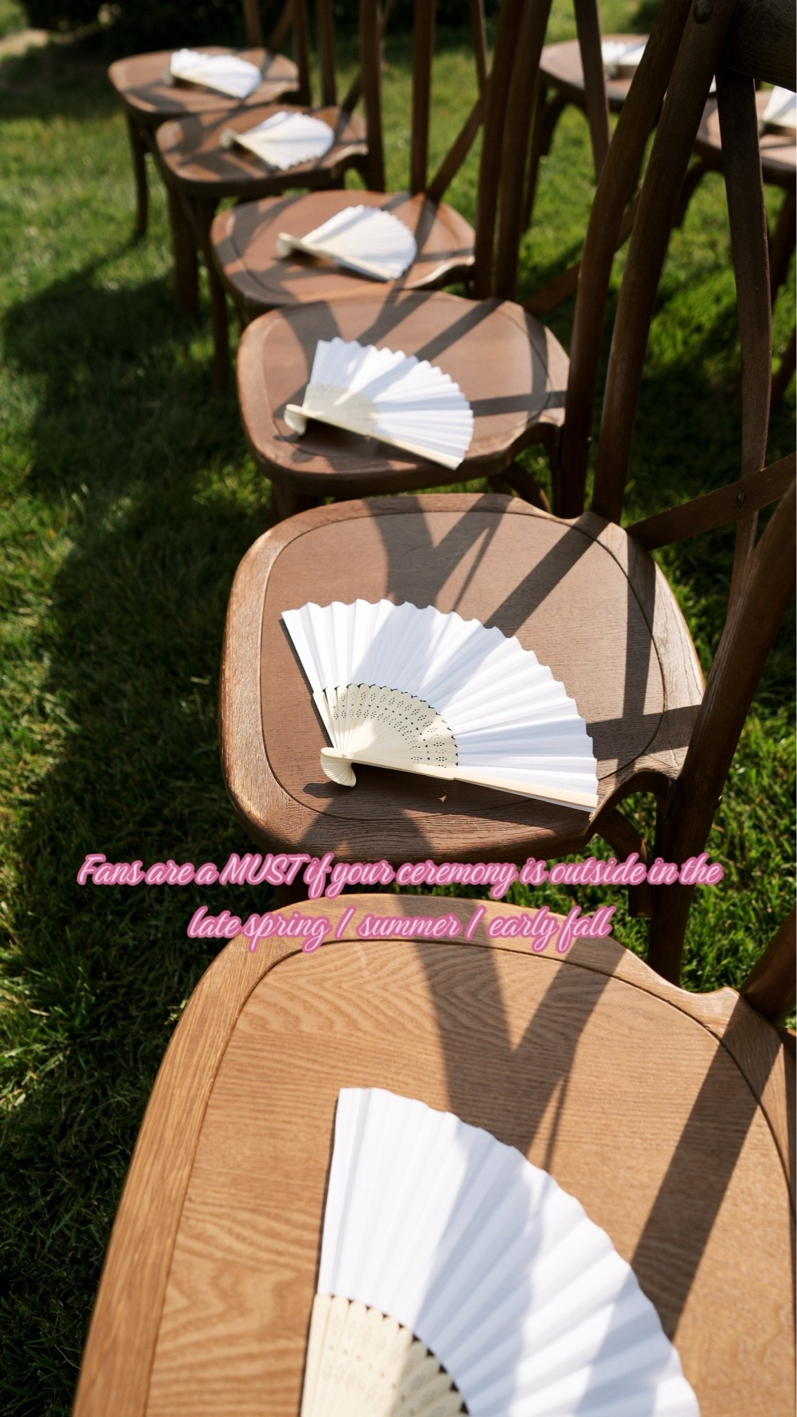 Planning an outdoor wedding? Don’t skip the paper fans 🤍 They were such a lifesaver!

#LTKWedding #LTKSaleAlert
