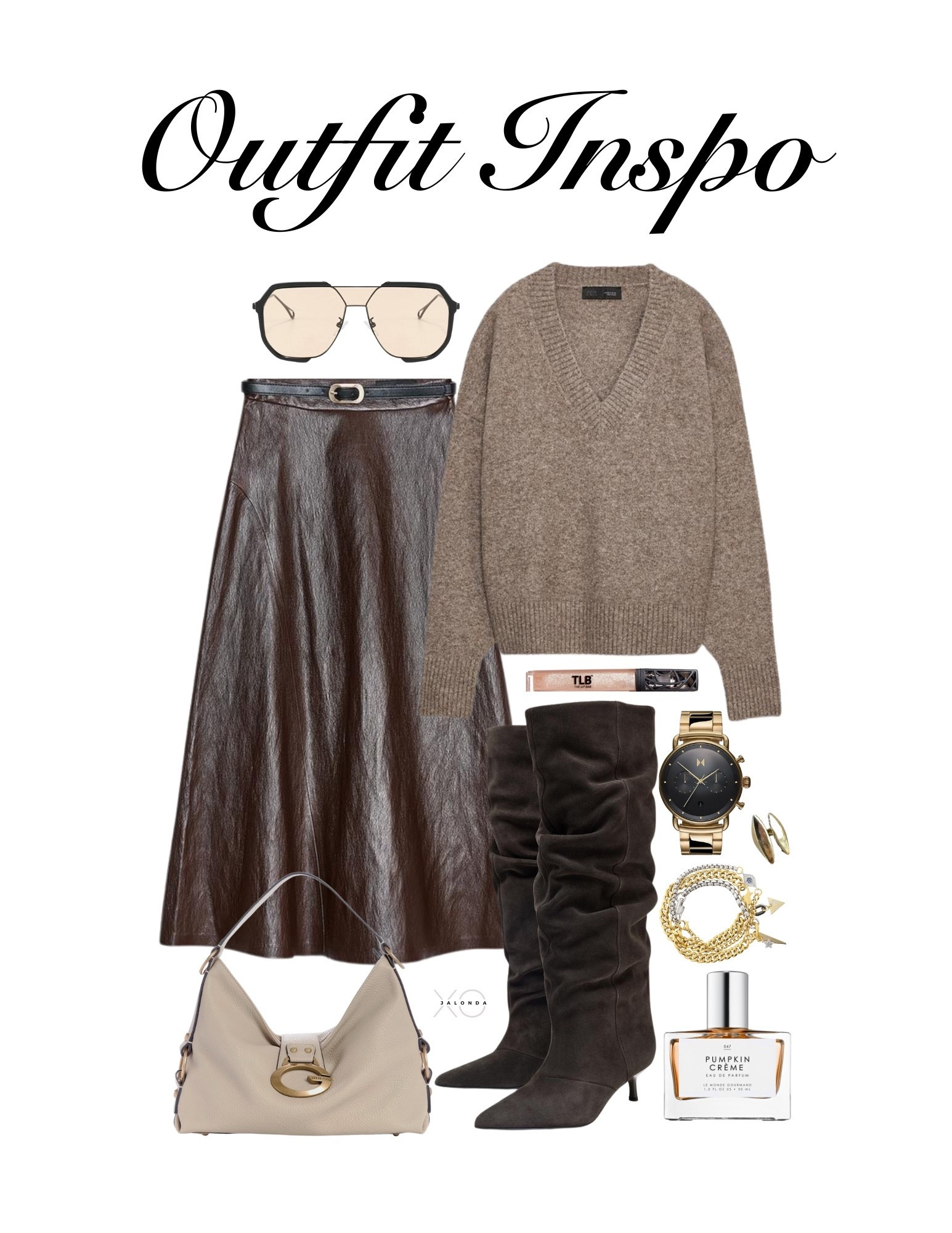 #zara is definitely the go-to for fall! This faux leather skirt + boots = perfection 🍂👢

Selling fast 🏃🏾‍♀️💨 linked similar pieces.

#FallFashion #FallBoots #Travel #FallMustHaves #FallEssentials #Midlife #FashionOver40 #MidlifeJourney #xoJalonda #FallOutfits #SeasonalStyle #FauxLeather

#LTKSeasonal #LTKOver40 #LTKStyleTip