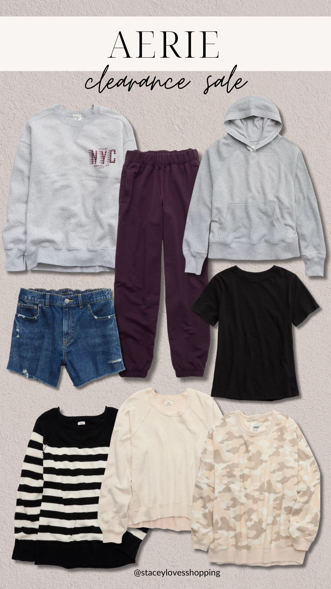 Aerie clearance sale! All under $20!



#LTKOver40 #LTKFindsUnder50 #LTKSaleAlert